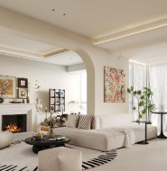 「复古混搭奶油风」效果图代画