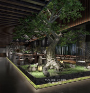 深圳日本料理效果图表现