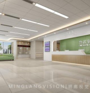 医院公共区域效果图表现